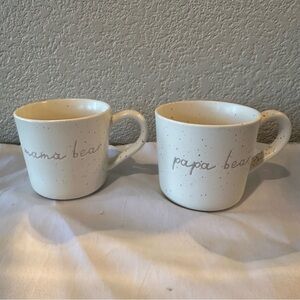 Threshold Mama and Papa Bear Stoneware Mug Set